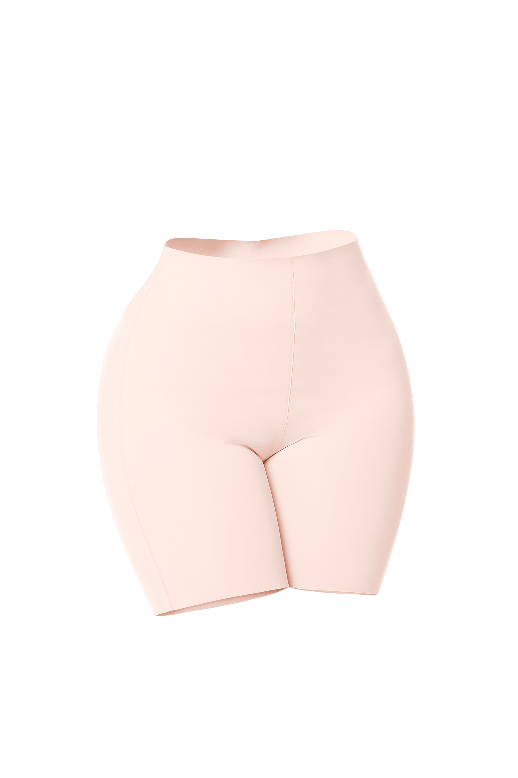 Curvia Short Julia invisible a la cintura media pierna Beige